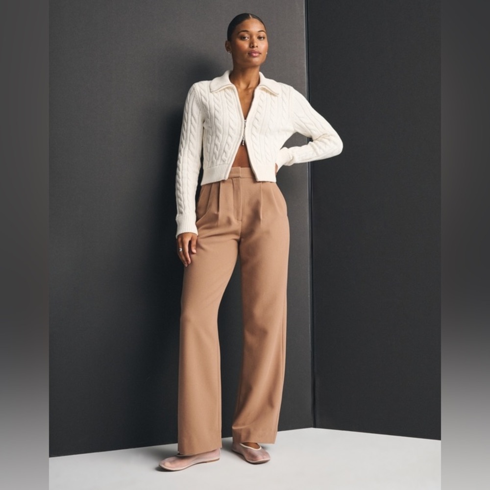 Abercrombie & Fitch Brown Women's Trousers
